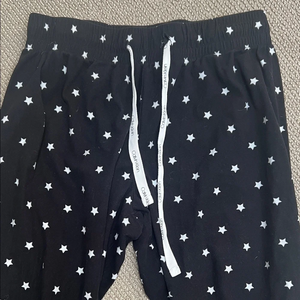 Calvin Klein Black and White Star Sleepwear